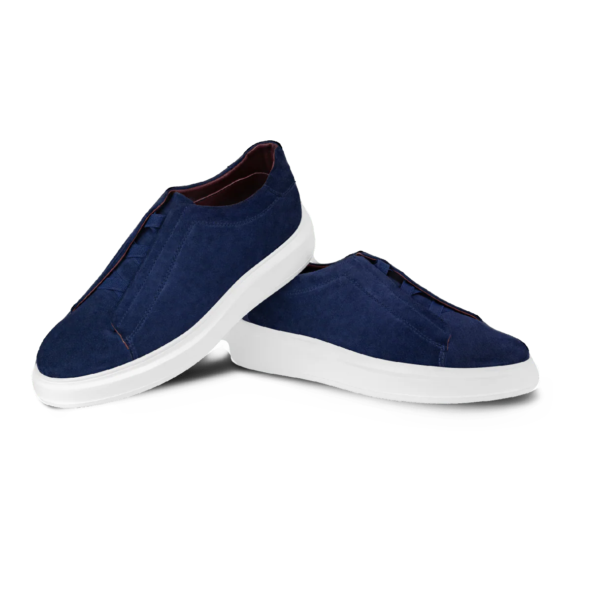 Johnson: Sneakers Homme - Daim Bleu – Image 3